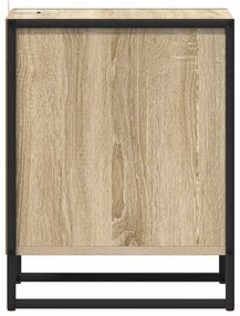 vidaXL Κομοδίνο με συρτάρι Σονόμα 39,5 x 30 x 50 εκ Επεξεργασμένο ξύλο