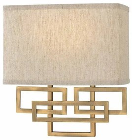 Απλίκα Φωτιστικό Τοίχου 2xE14 Lanza Elstead Lighting-HK-LANZA2-BR-Μπρονζέ HK-LANZA2-BR