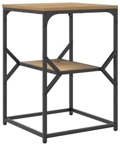 vidaXL Τραπέζι Πλευρικό Artisan Oak 41x40x60 εκ. Κατασκευασμένο από Ξύλο
