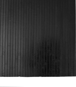 vidaXL Χαλί Ορθογώνιο Μαύρο 80 x 200 εκ. Μπαμπού