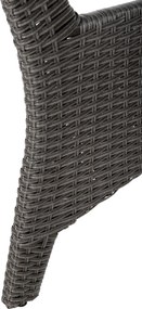 ΣΕΤ ΣΑΛΟΝΙ ΓΩΝΙΑ &amp; ΤΡΑΠΕΖΙ CARSON HM6078.01 ΓΚΡΙ ΣΥΝΘ.RATTAN-ΜΑΞΙΛΑΡΙΑ