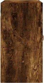 vidaXL Ντουλάπι Τοίχου Καπνιστή Δρυς 60x31x60 εκ. Επεξεργασμένο Ξύλο