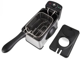Φριτέζα Oliver Voltz OV51980H, 2 λίτρα, 2000W, Φίλτρο, Αποσπώμενη, Ανοξείδωτο ατσάλι