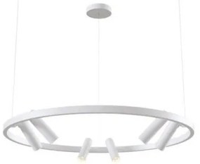 Κρεμαστό Φωτιστικό Οροφής με Σποτ Satellite MOD102PL-L42 Maytoni-MOD102PL-L42W-Λευκό MOD102PL-L42W