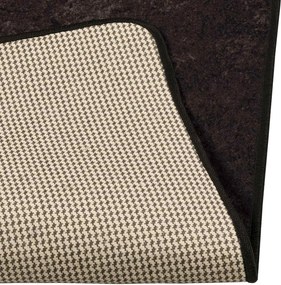 vidaXL Χαλί Runner MARSA Ανθρακί 100 x 50 cm Πολυέστερ και PVC