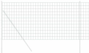 vidaXL Φράχτης Εuro Πράσινο 1.4 x 10 m Σίδηρος με επικάλυψη PVC