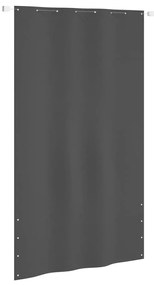 Διαχωριστικό Βεράντας Ανθρακί 140 x 240 εκ. Ύφασμα Oxford - Ανθρακί