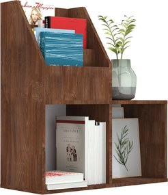 vidaXL Παιδικό Ράφι Περιοδικών Καφέ Δρυς 71x30x78,5 εκ. Επεξεργ. ξύλο