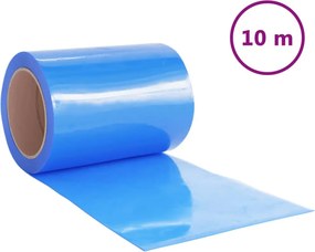 vidaXL Λωριδοκουρτίνα Μπλε 10 μ. 300 χιλ. x 2,6 χιλ. από PVC
