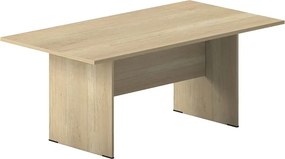 Τραπέζι συνεδριάσεων Amazon pakoworld σε oak απόχρωση 200x100x75εκ