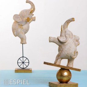 Διακοσμητική Φιγούρα Ελέφαντας (15.3x15.1x42.4) Espiel FIG220