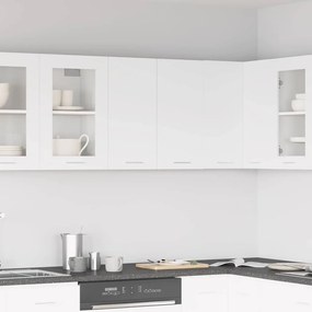 vidaXL Κρεμαστό Ντουλάπι "Lyon" Λευκό 60x31x60 εκ. από Τεχνητό Ξύλο