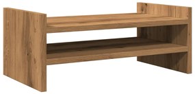 vidaXL Βάση Οθόνης Αρτισιανή Δρυς 50x27x20 εκ. από Επεξ. Ξύλο