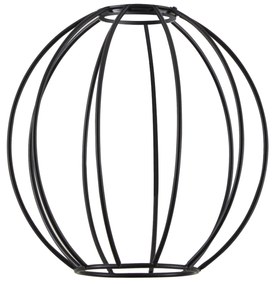 Καπέλο Φωτιστικού  SE21-AC-B19 ADEPT BLACK METAL GRID Δ1 - 77-8260