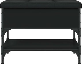 vidaXL Παπουτσοθήκη Μαύρη 62x42x45 εκ. από Επεξεργασμένο Ξύλο