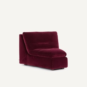 Πολυθρόνα σύνθεσης από βελούδο, GIULIANO