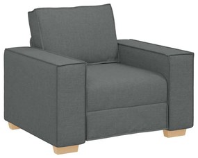 vidaXL Σετ Καναπέ με μαξιλάρι 3 pcs Γκρι 220 x 78 x 84 εκ. ύφασμα