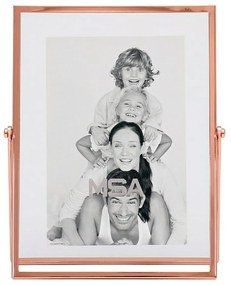 Κορνίζα Juno 20-85-135 10x15cm Rose Gold Artekko Μέταλλο,Γυαλί