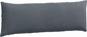 vidaXL Μαξιλάρι Καναπέ 2 pcs Σκούρο Γκρι 120 x 40 cm
