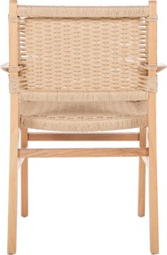 ΠΟΛΥΘΡΟΝΑ ΕΣΩΤ. ΧΩΡΟΥ HM9331.01 IGNACIO RUBBERWOOD-ΣΧΟΙΝΙ 61x56x83Υεκ.
