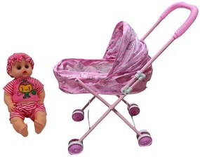 Παιδικό καροτσάκι με κούκλα - doll stroller 339