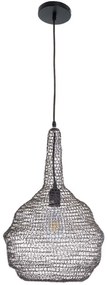 Φωτιστικό Οροφής Kentucky 01881 30x30x50cm 1xE27 Brown GloboStar