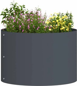 vidaXL Δακτύλιος γλάστρας Ανθρακί 30 x 30 x 20 cm