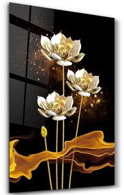Πίνακας Γυάλινος 672BRS2437 46x72cm Multi Wallity Κάθετοι Glass
