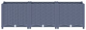 vidaXL Ζαρντινιέρα 120 x 40 x 38 εκ. από Πολυπροπυλένιο