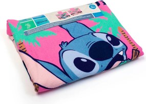 Παιδικό Πόντσο (50x100) Dimcol Lilo & Stitch 195 Baby Pink