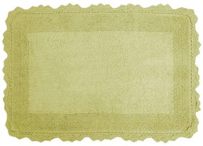 Πατάκι Μπάνιου Des. Lace Green Apple Anna Riska 50 X 80 50x80cm 100% Cotton