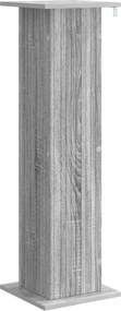 vidaXL Βάση φυτών Γκρι Sonoma 30,5 x 30 x 100,5 εκ Επεξεργασμένο Ξύλο