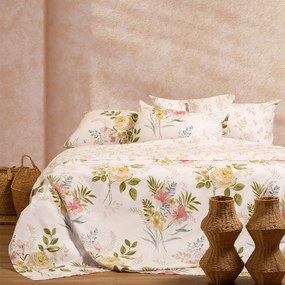 Παπλωματοθήκη Υπέρδιπλη (225x245) 2 Όψεων Melinen Casual Line Sylvie Beige
