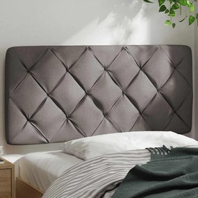 Μαξιλάρι για Κεφαλάρι Taupe 100 εκ. Υφασμάτινο - Μπεζ-Γκρι