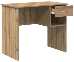 vidaXL Γραφείο artisan δρυς 90 x 49.5 x 75 εκ. Επεξεργασμένο ξύλο
