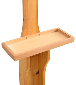 Ντουζιέρα Εξωτερικού Χώρου με Ξύλινη Βάση