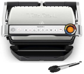 Tefal GC718D10 Optigrill Upgrade + Tong Sus Τοστιέρα Γκριλιέρα 2000W Inox