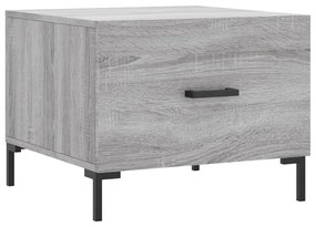 vidaXL Τραπεζάκια Σαλονιού 2 τεμ Γκρι sonoma 50x50x40 εκ Επεξ. Ξύλο