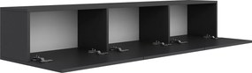Έπιπλο Τηλεόρασης Ανθρακί SAMIN 150x32x30