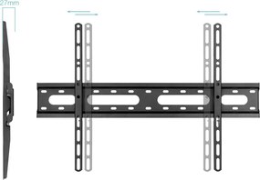 Βάση Τηλεόρασης TooQ LP1082F-B 80" 45 kg