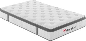 ΣΤΡΩΜΑ ΗΜΙΔΙΠΛΟ SILENTIUM HM749.02 POCKET SPRINGS--ΛΕΥΚΟ 120x200x30Υεκ.
