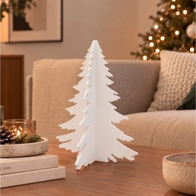ΔΙΑΚΌΣΜΗΣΗ &amp; DECO ΣΕ ΕΟΡΤΑΣΤΙΚΌ ΠΝΕΎΜΑ TREE WOOD KD 30CM WHITE (F7)
