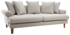 Artekko Artekko Uk Sofa Καναπές Τριθέσιος Υφασμάτινος Γκρι (210x100x75)cm 783-7176