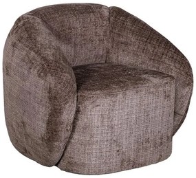 Πολυθρόνα Sienna Fylliana Μπέζ - Καφέ ύφασμα 53x76x71εκ 53x76x71 εκ.