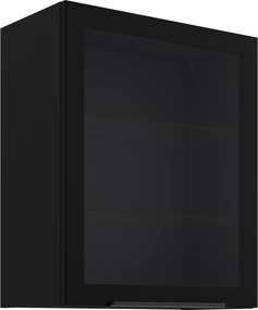 Κρεμαστή βιτρίνα Universal 60 GS 72 1F-Μαύρο