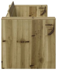 vidaXL Καναπές Κήπου Πράσινο 134 x 60 x 62 cm