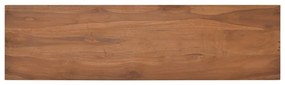vidaXL Έπιπλο Τηλεόρασης 110 x 30 x 50 εκ. από Μασίφ Ξύλο Teak