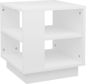 vidaXL Τραπεζάκι Σαλονιού Λευκό 40x40x43 εκ. από Επεξεργασμένο Ξύλο