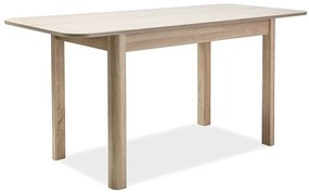 TABLE DIEGO II OAK SONOMA 105 (140) X65 DIOMMI DIEGO2DS105