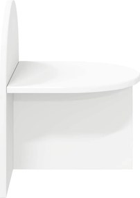vidaXL Κομοδίνο 2 τμχ. Λευκό 40 x 35,5 x 45,5 εκ.